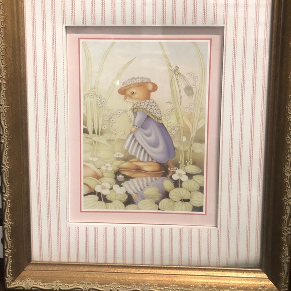 Darling Set Of Four Country Mouse Prints, by Artist Caroline Formby - Picture 9 of 12